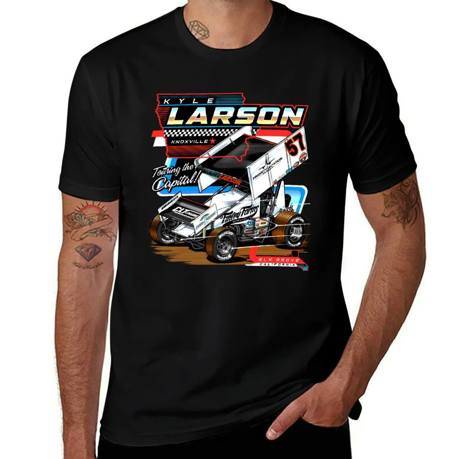 KYLE LARSON Active , Kyle Larson T-Shirt man t shirt luxury T-Shirt