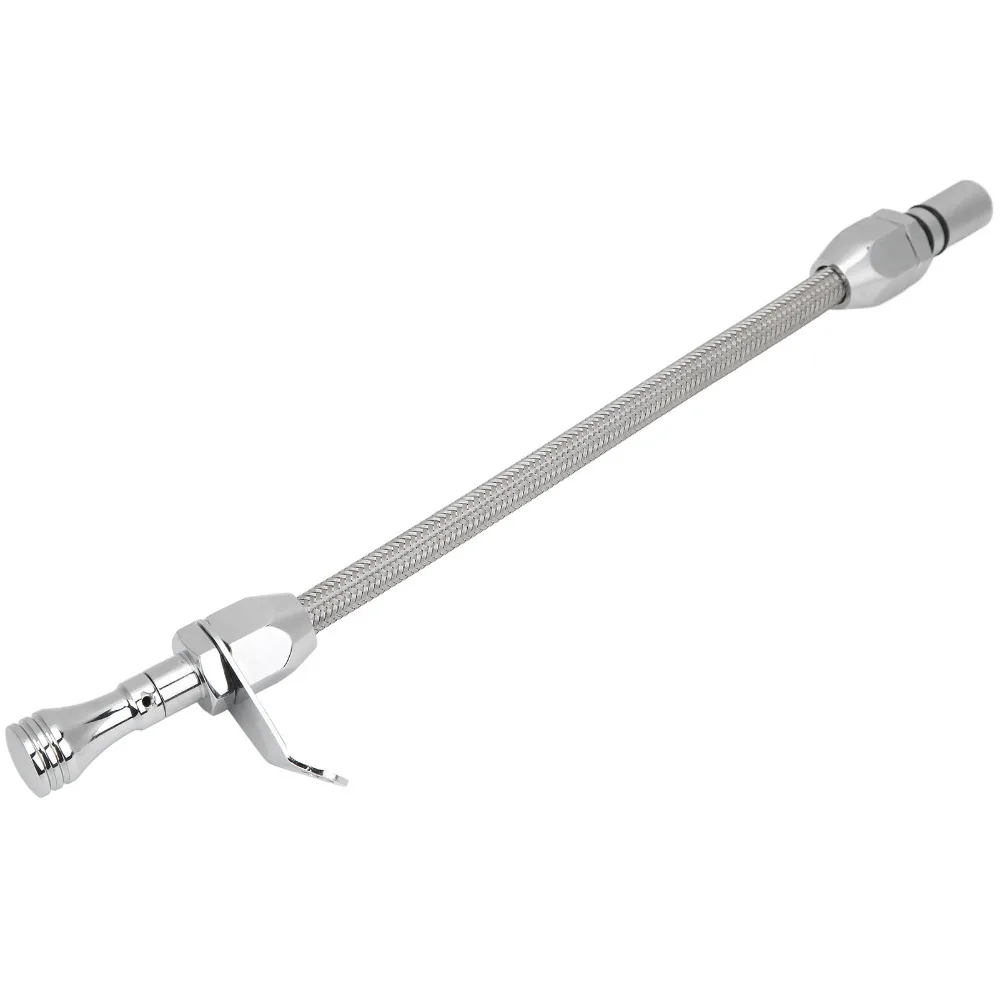 

Flexible Transmission Dipstick Braided Hose Firewall Mounted Stainless Steel Rustproof Replacement