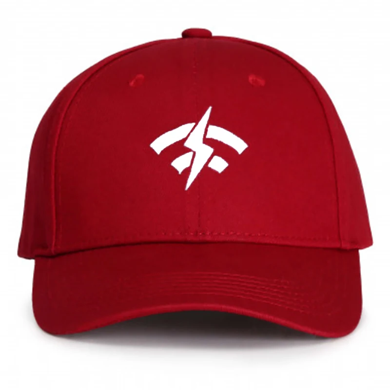 

Hip-Hop Unisex Cap Design-021 Red Hat Cap , Printed Caps