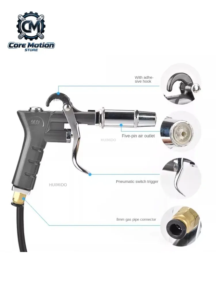 Antistatic Ionizing Air Gun 110V/220V with High Voltage Generator