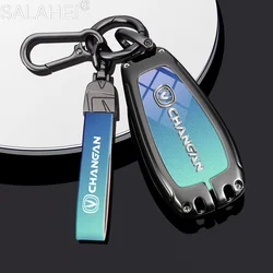 Car Key Case Full Cover Protection Holder Shell For Changan UNIT UNIK CS35PLUS CS55 PLUS CS75 PLUS Oshan X7 X5 Auto Accessories