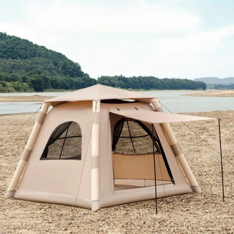 

Fully Automatic Thickened Tent Rainproof Sun-protective Portable One-touch Camping Tent Shelter Breathable Beach Travel Tents
