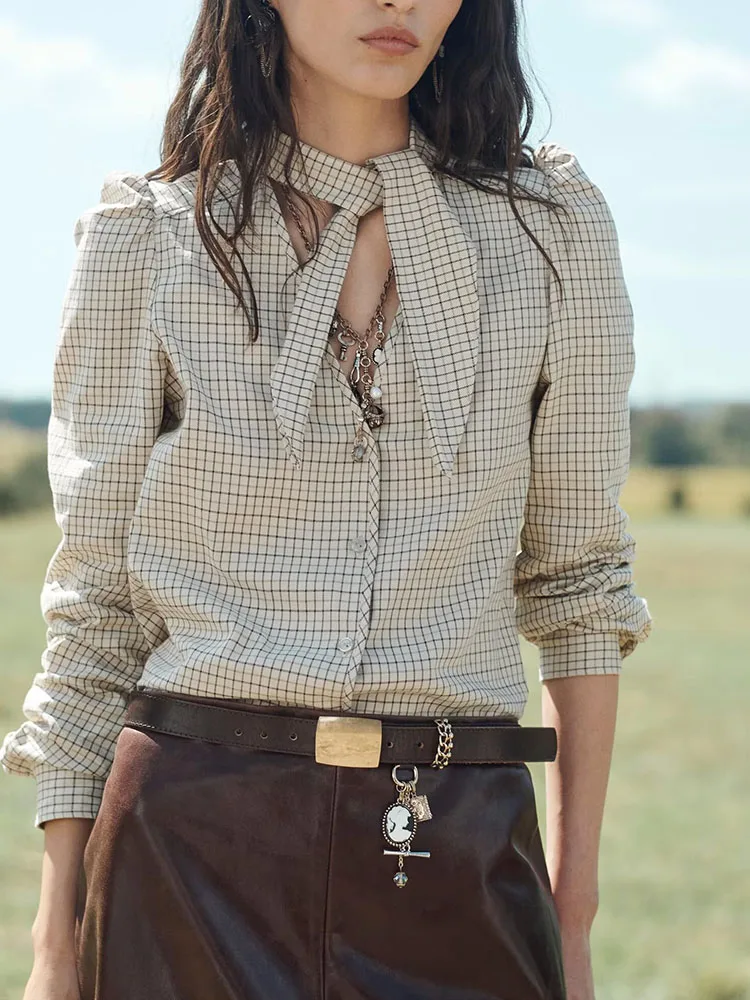 

Модная повседневная женская одежда с бантом, новинка сезона зима 2025