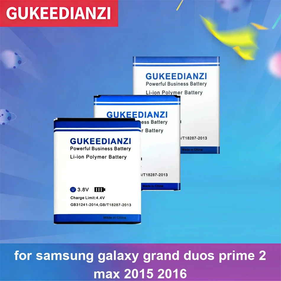 EB535163LU EB-BG530BBE EB-B220AE B600BE EB-B220AC Battery For Samsung Galaxy Grand Duos For Prime 2 Max 2015 2016 3000-6750mAh