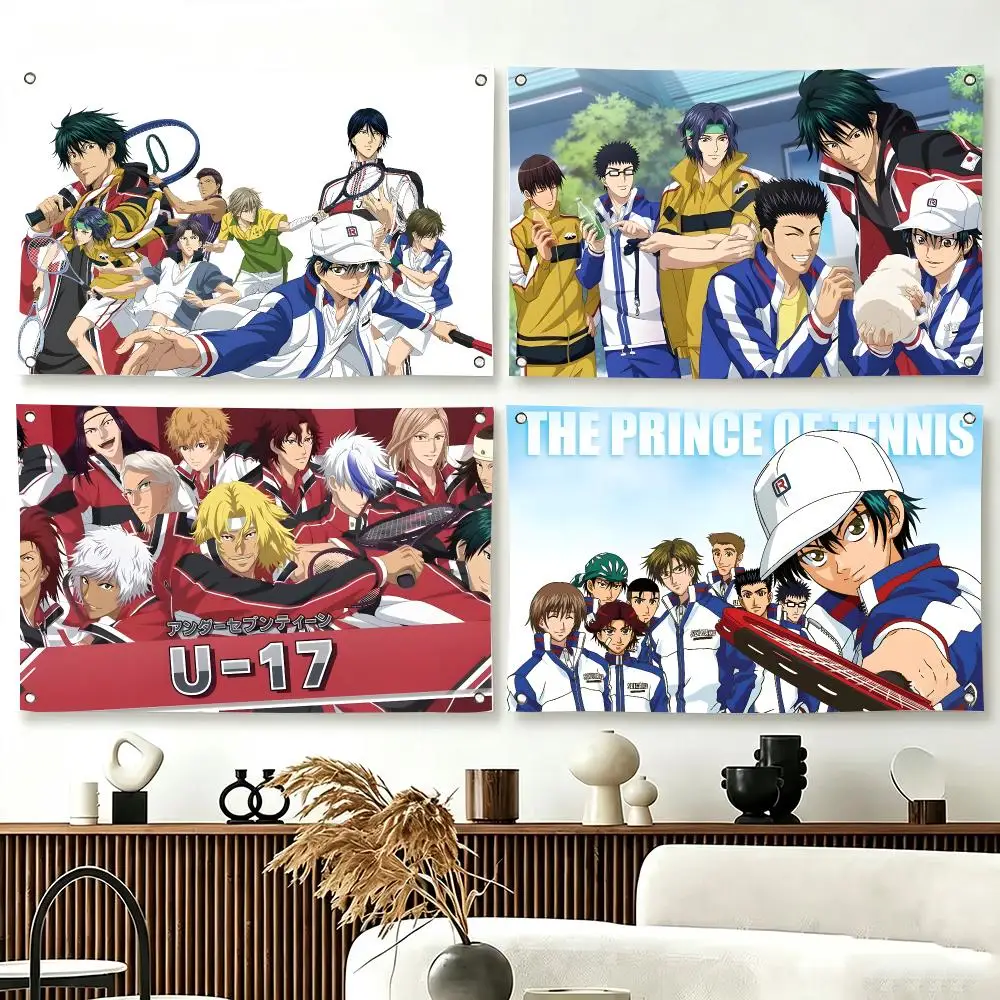 Anime The Prince of Tennis Flags  For Living Room Home Dorm Decor Wall Outdoor Camping Party Banner Gifts