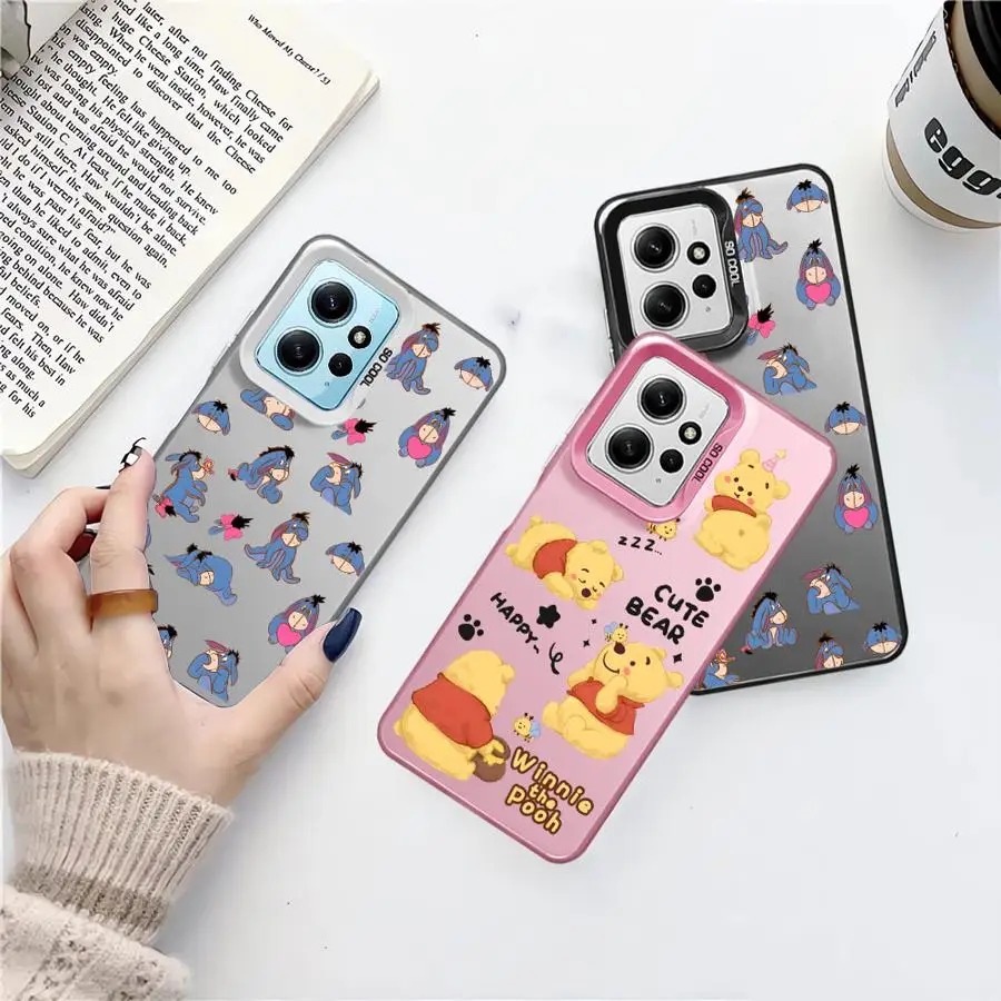 

Чехол Winnie The Pooh Eeyore для Xiaomi Redmi Note 12 13 14 Pro Plus 10 11 Pro 10s 11s, задняя крышка телефона