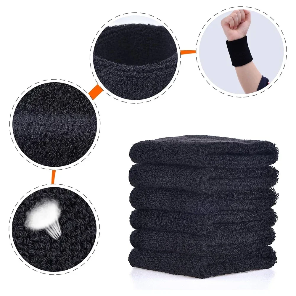 1Pcs Sweatbands Sports Wristband Sweat Band for Men and Women, Good for Tennis, Basketball, Running, Gym, Working Out