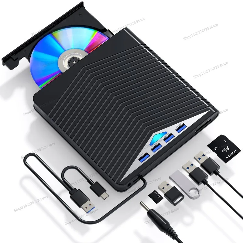 For Seven-in-one Multi-function, External, Notebook Computer Burner Sd Card Usb External Mobile Optical Drive