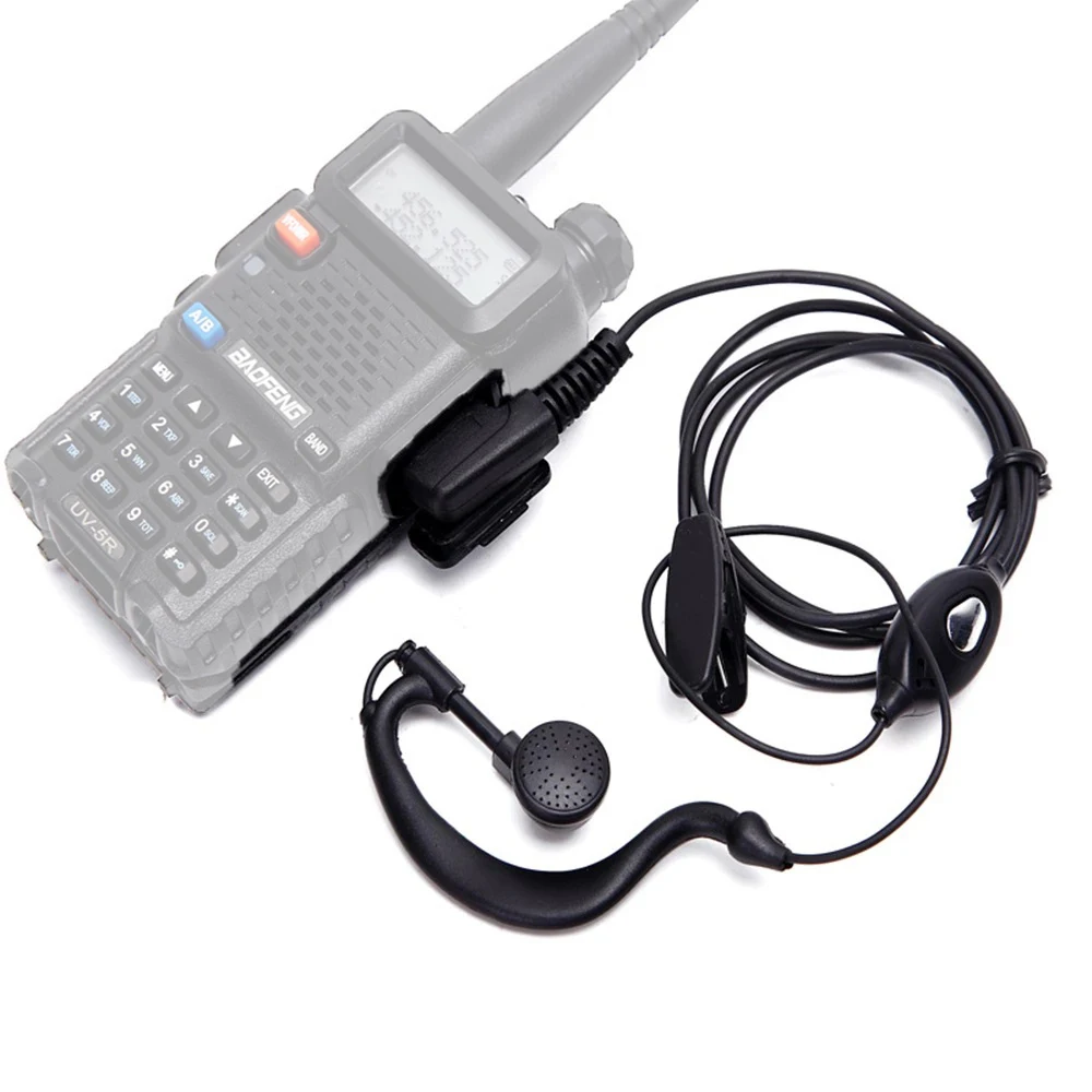 10 قطعة BaoFeng الأصلي سماعة اسلكية تخاطب سماعة ل UV-5R UV-82 BF-888S 666S 777S Quansheng UV-K5 UV-K58