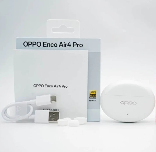 جديد OPPO Enco Air 4 Pro TWS سماعة بلوتوث 5.4 49dB نشط إلغاء الضوضاء 44H عمر البطارية سماعة رأس لاسلكية حقيقية