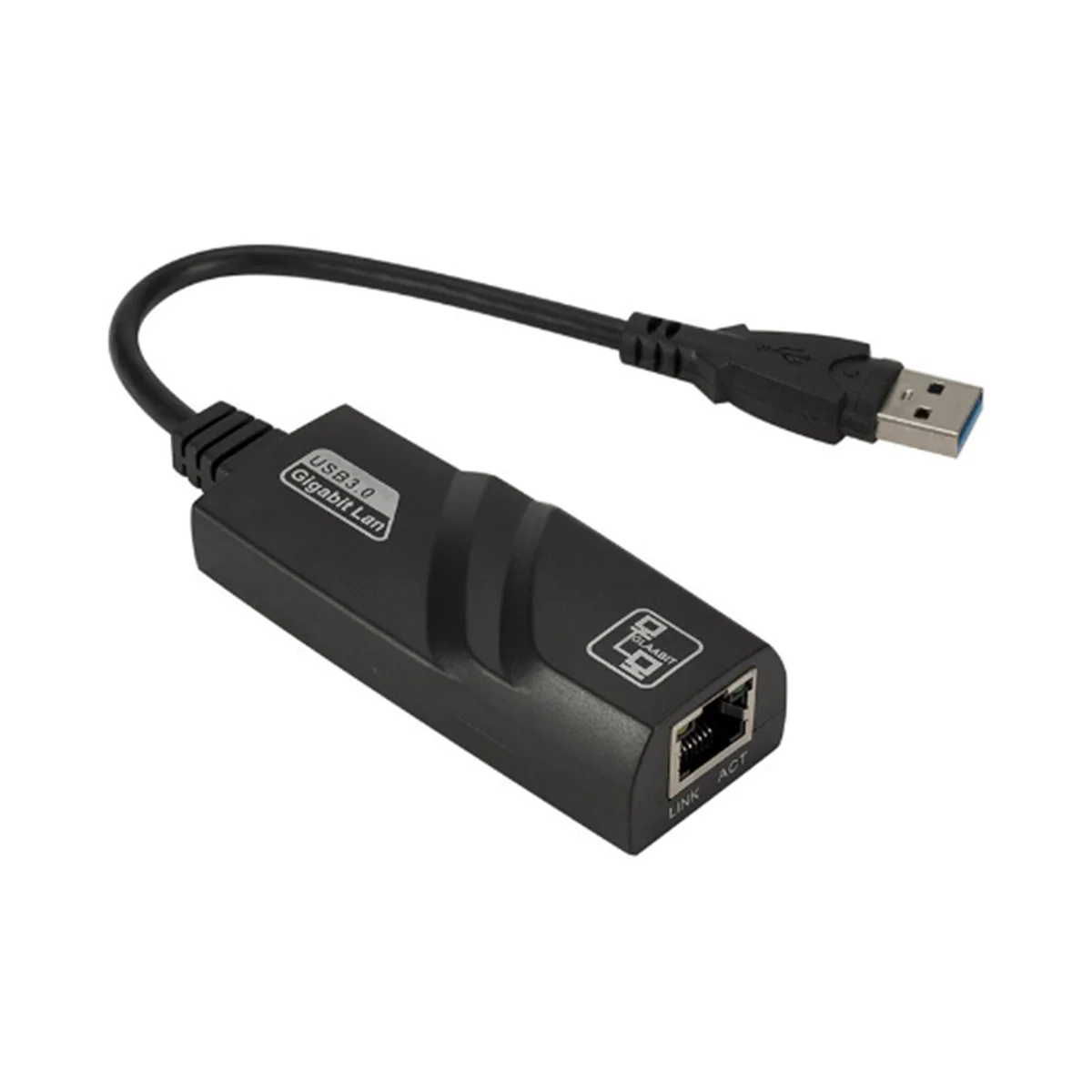 Adaptador Ethernet USB 3,0 a tarjeta LAN Gigabit, tarjeta de red de 1000 Mbps para Android Tv, ordenador portátil y de escritorio