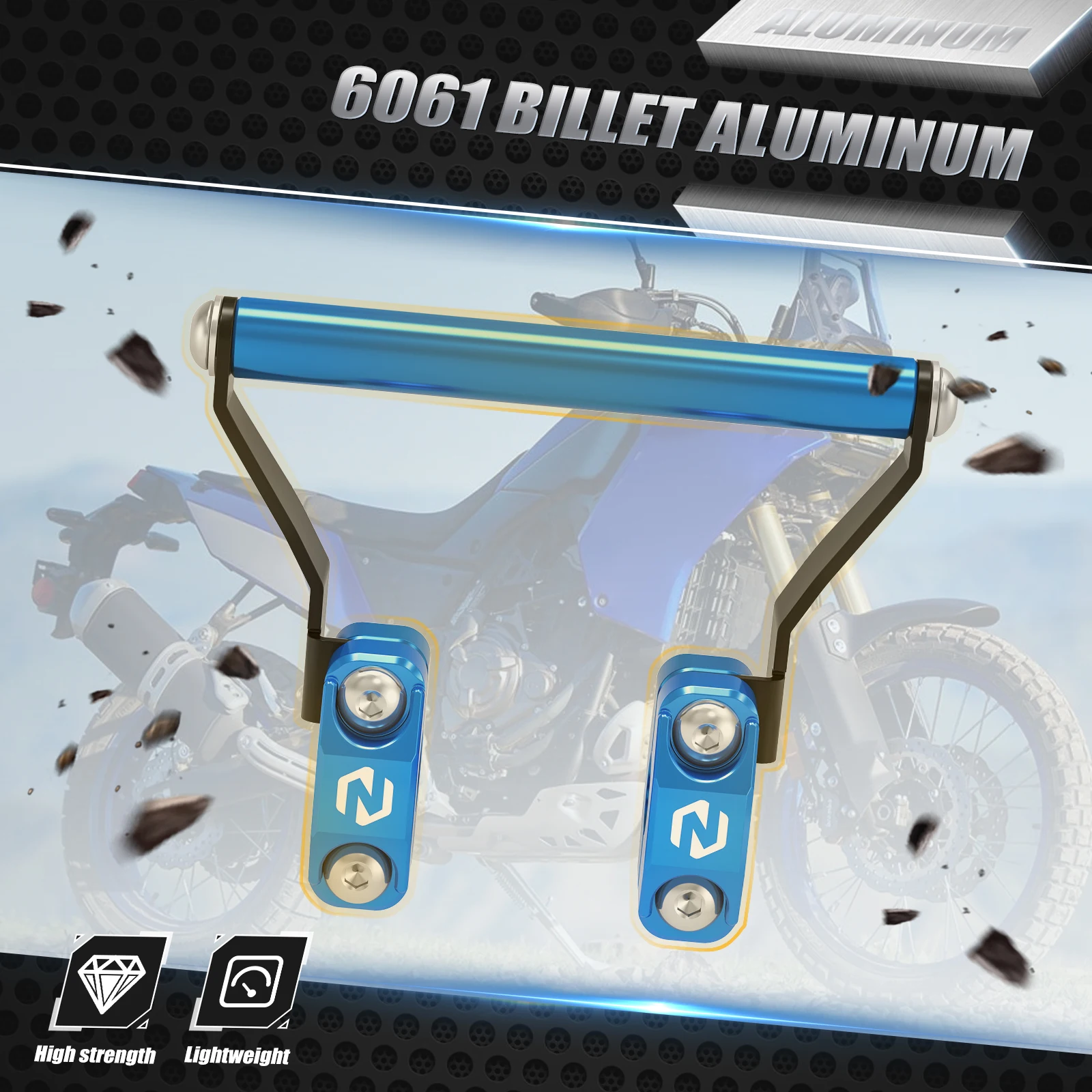 Motorrad Navigation Halterung GPS Halterung Für Yamaha Tenere 700/XTZ700 2019-2024 Tenere 700 Rally Edition aprilia Tuareg – Detail 12