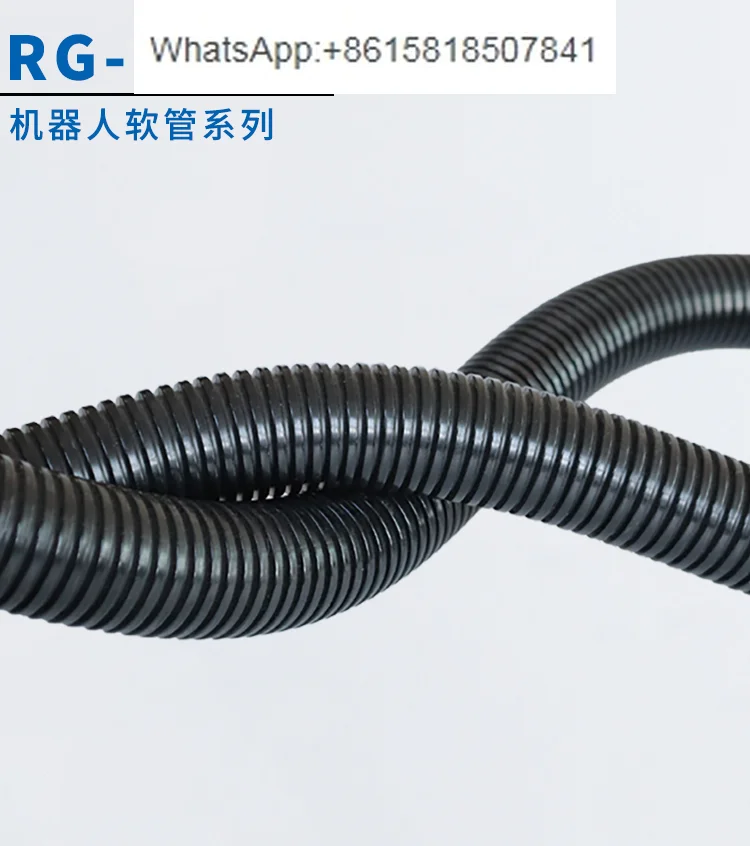 Robot Pipeline Package System PUR Standard Flexible Hose Wear Resistant Bellows Type R36/48/70