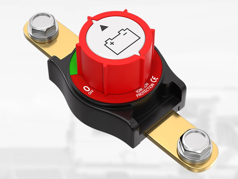 Auto RV Boot ATV UTV Ein/Aus-Schalter Batterie-Trennschalter 12V-48V 275A Wasserdichter Marine-Batterie-Abschaltschalter 12 Volt – Detail 2