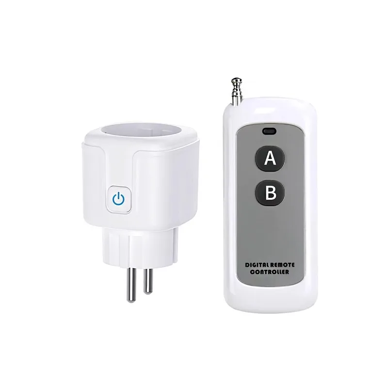 

433MH Euro Socket Remote Switch for Daily Life and AgricultureHome Appliances Agricultural Irrigation