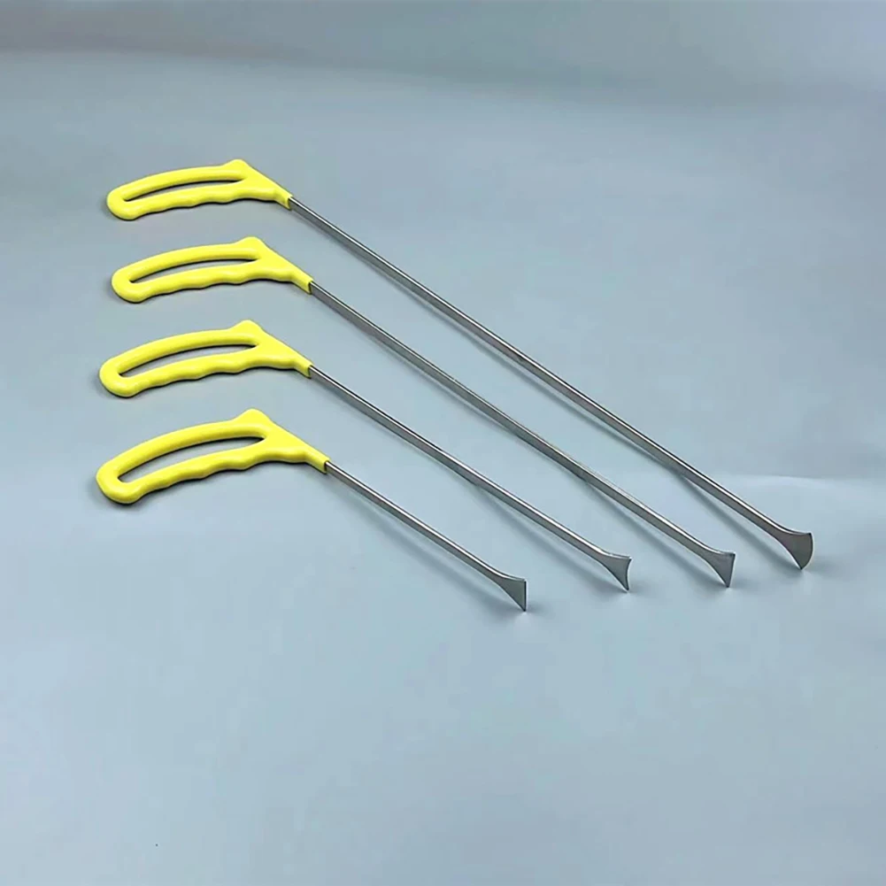 Paintless Dent Repair Tool Automotive Dent Repair Hooks Stainless Steel Push Rods Car Body Dent Removal Crowbar Kit For Most Car