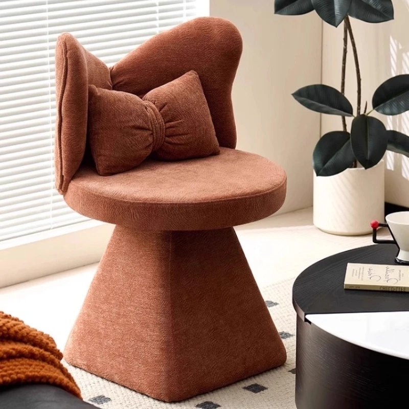 Sgabello per trucco moderno e leggero di lusso Sedie per trucco girevoli Sedia per trucco Mobili per camera da letto di casa Accessori per vanità Sgabelli