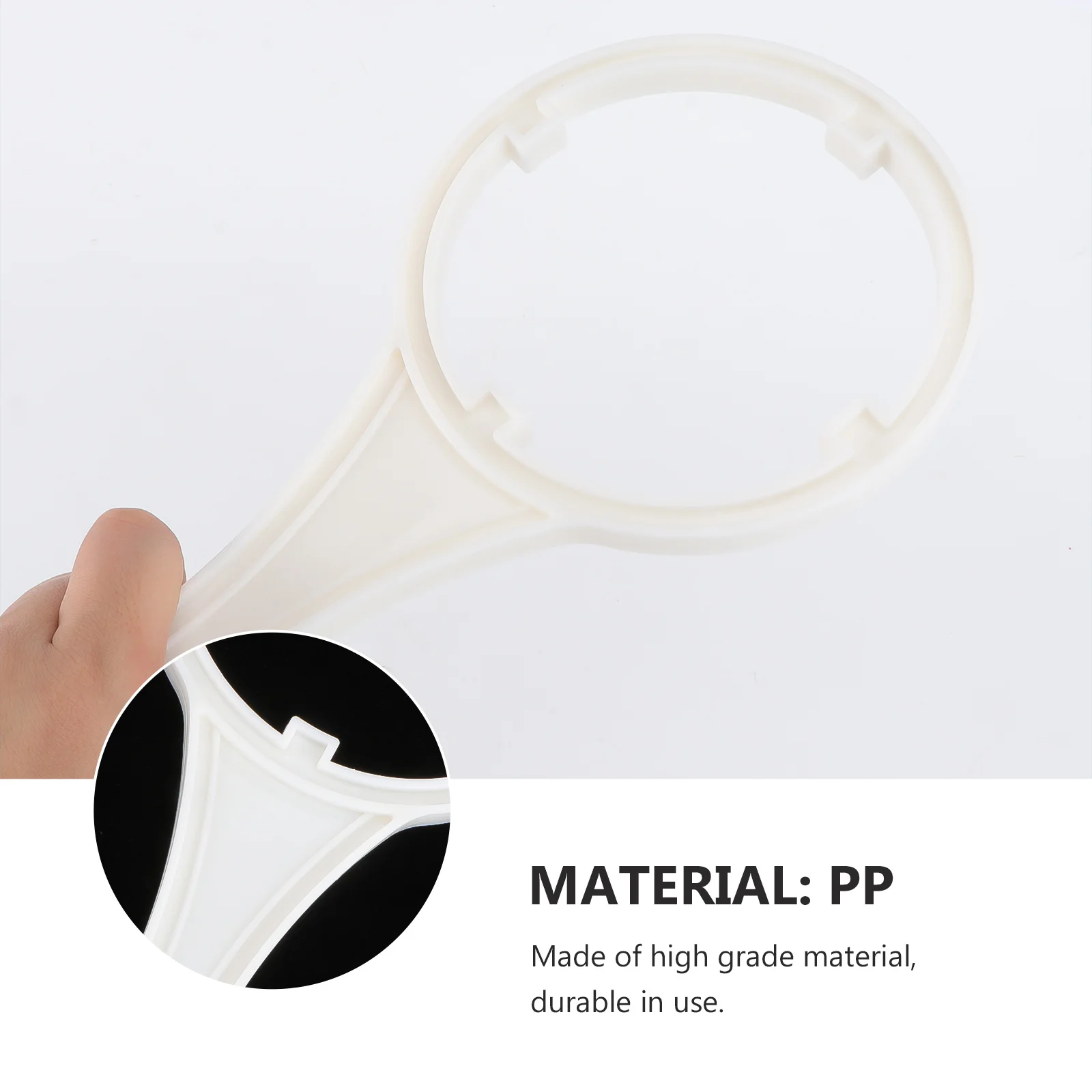 1pc フィルターレンチ 10 インチ水フィルターハウジングプラスチックスパナツール簡単な交換のための Ro レンチ家庭用水用