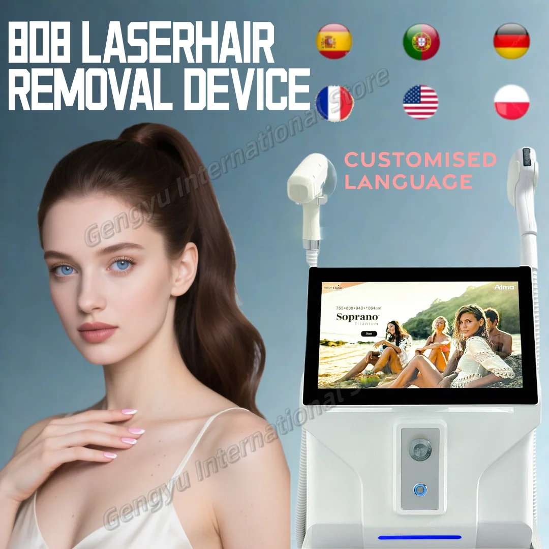 

Новинка 2026: Профессиональный диодный лазер 808 нм 2-в-1 для удаления волос, аппарат для салонов красоты, безболезненный, с охлаждением, для перманентной эпиляции