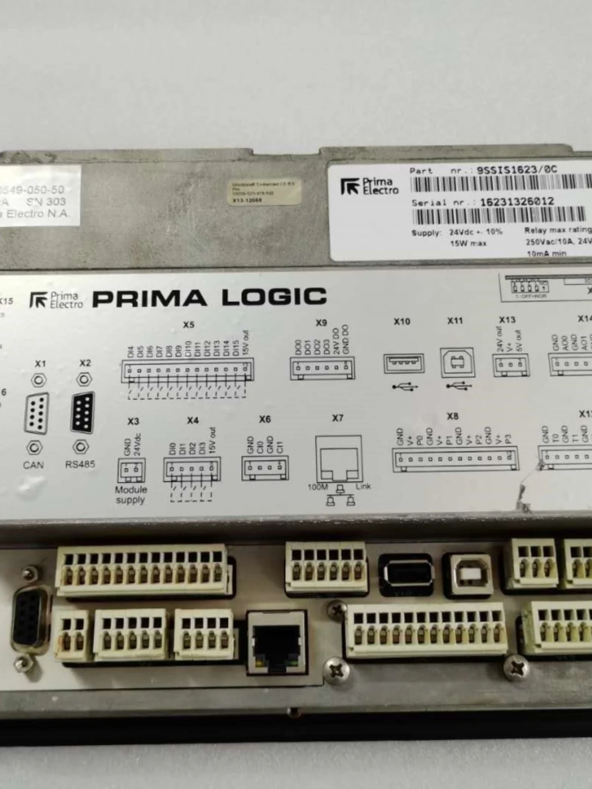 PRIMA LOGIC Human Machine Interface 9SSIS1623/0C Original Spot 0549-050-50