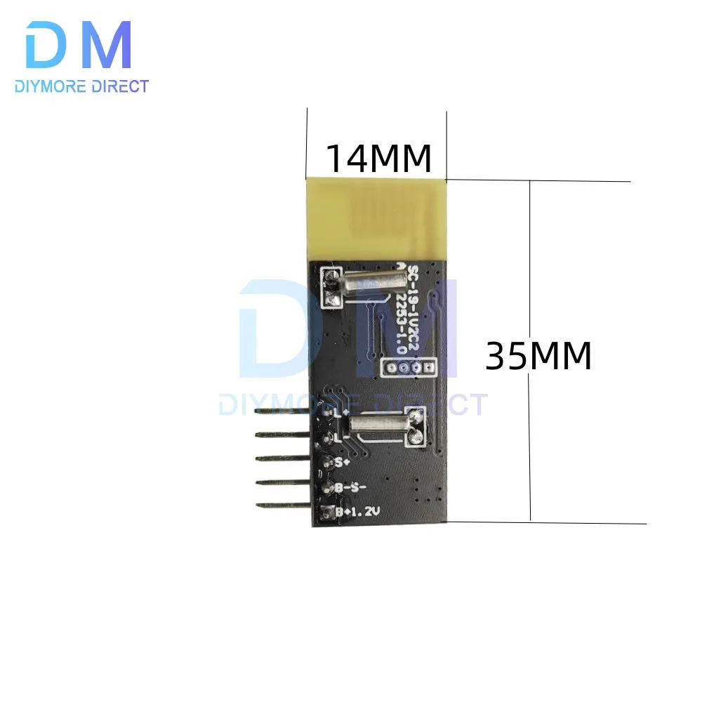 1.2V Light Control Induction Solar Lamp Circuit Board Solar LED Driver Board