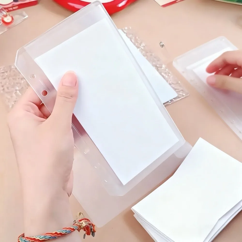 Korean Style Acrylic Water Ripples Money Saving Book Transparent Waterproof Money Saving Challenge Large Capacity Reusable