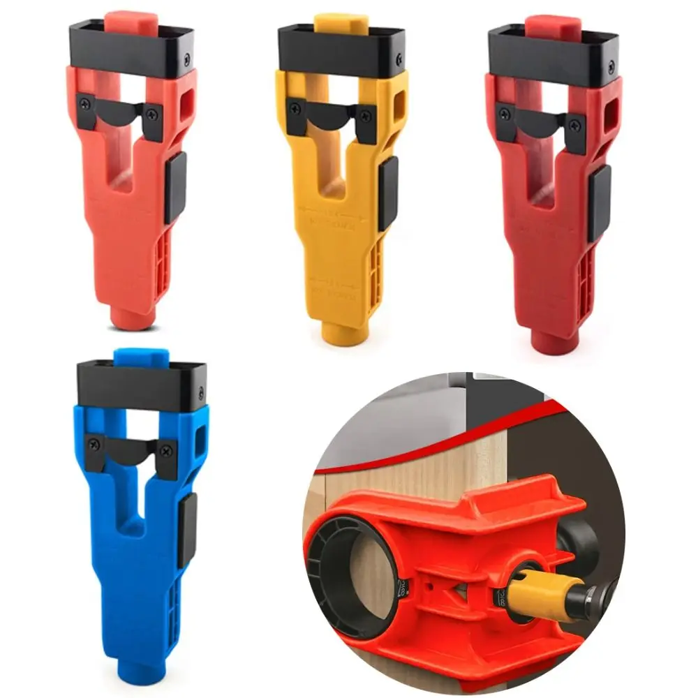 

Набор для точной установки дверных замков: инструмент для врезки в квадратные или круглые двери, пластиковый и стальной комплект для монтажа дверей