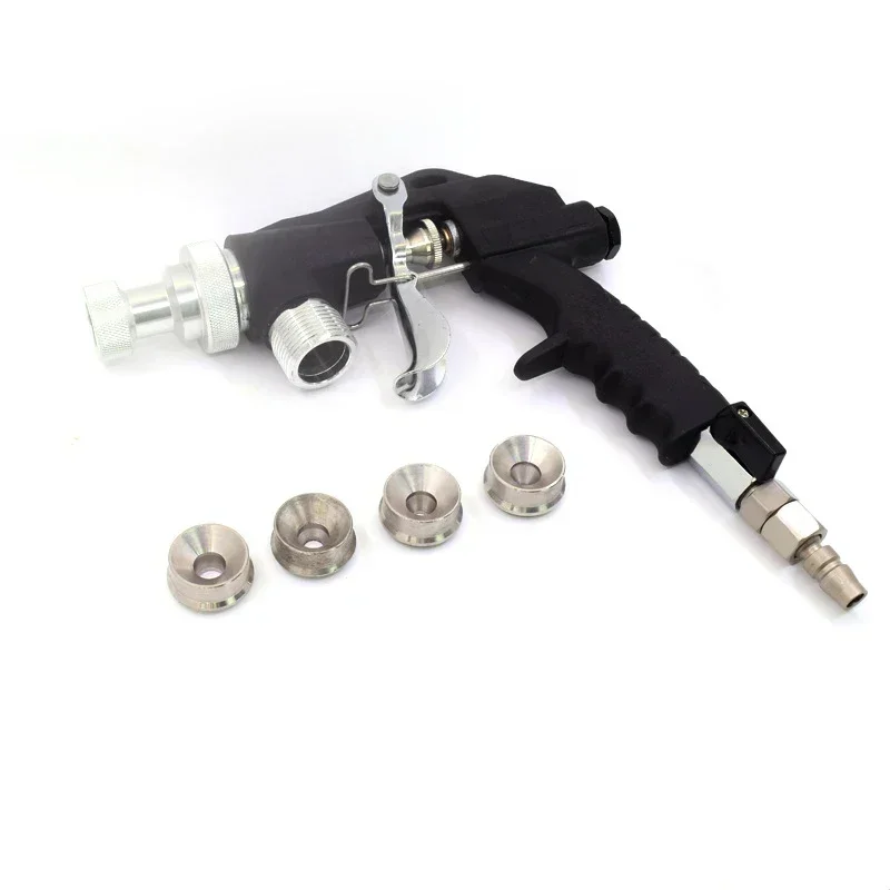 

220v New Pneumatic Real Stone Paintball Coating Machine Cement Mortar Sandblasting Gun Spray Gun High Atomization Nozzle Putty N