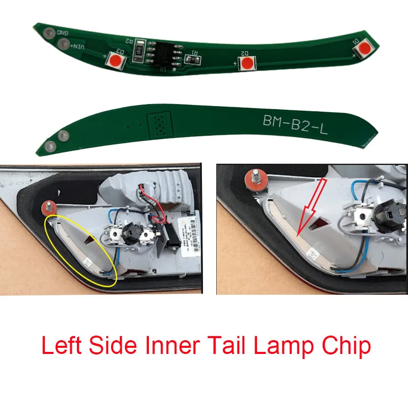 Wholesale 20pcs 40pcs X3 E83 Tail Light Repair Chip Boards 7162209 7162210 7162213 7162214 LED Chips For BMW X3 E83 2007-2010