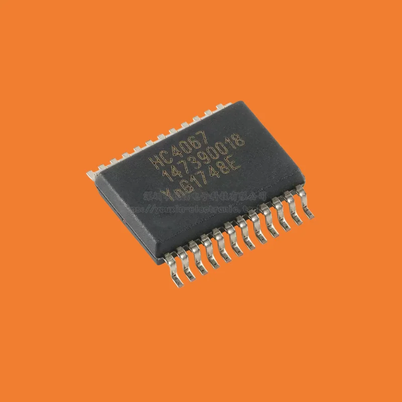 10pcs/Original genuine 74HC4067DB, 118 SSOP-24 16 channel analog multiplexer/demultiplexer