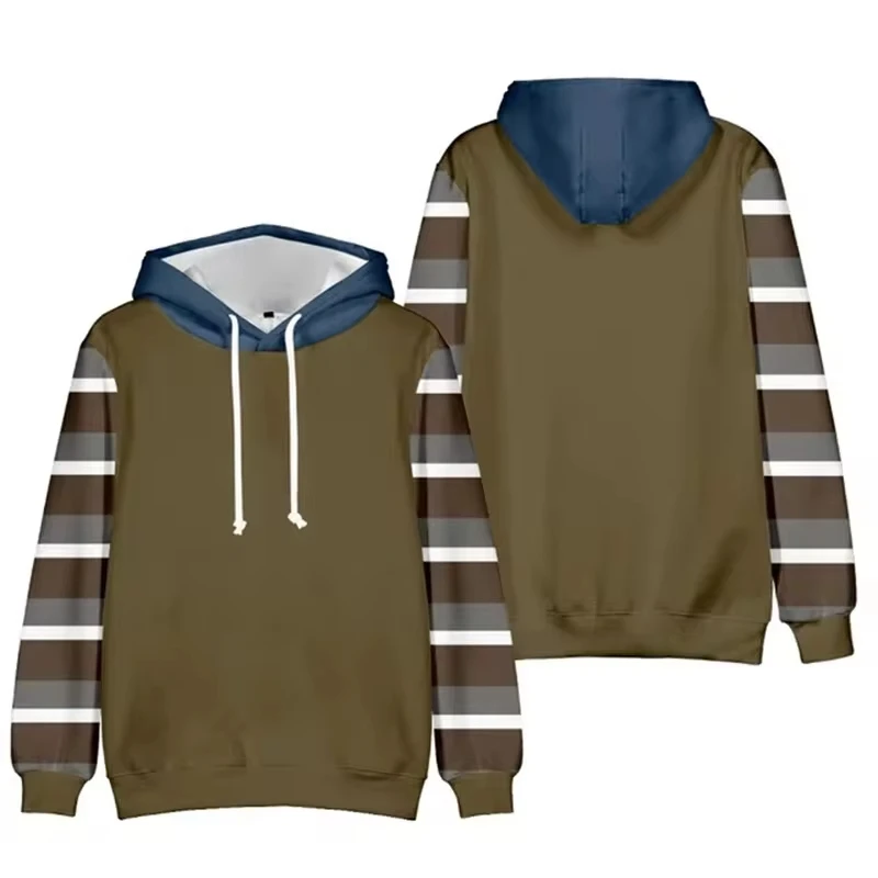 2025 Creepypasta 3d felpa con cappuccio Pullover Ticci giacca di tabacco Costume Cosplay Anime 3d felpa Pullover autunno Casual da uomo Plus Size