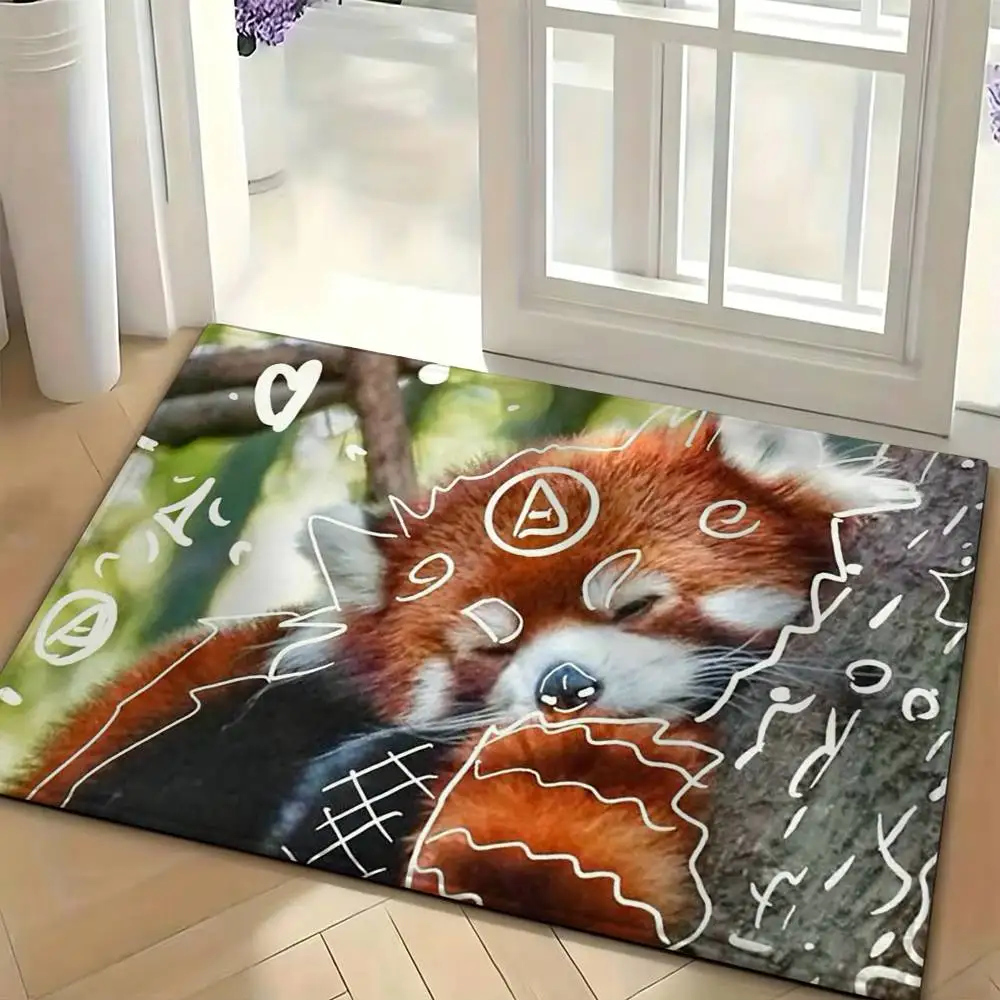 New Therian Delta Symbol Floor Mat Soft Non Slip for Entry Door Bathroom Indoor Home Decorative Carpet