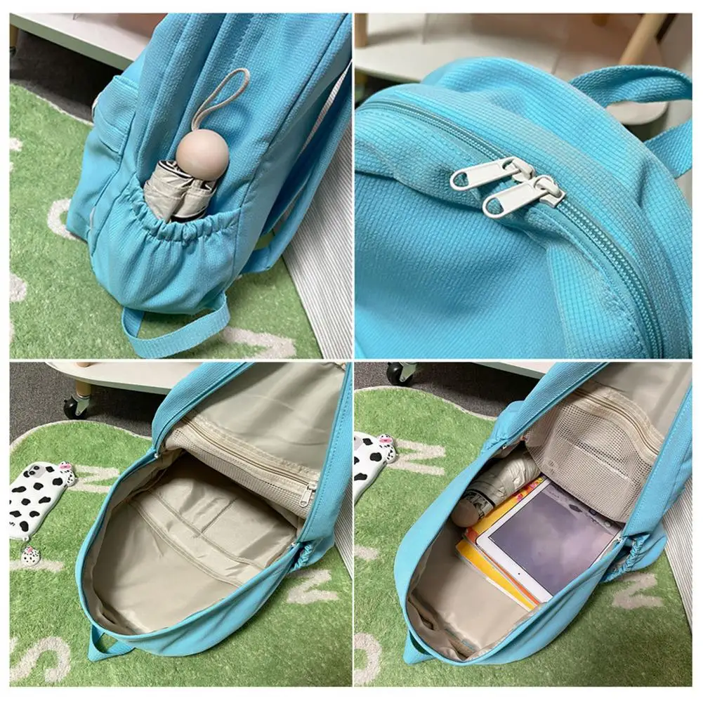 Mädchen Rucksack leichte ästhetische Rucksäcke tragbare Rucksack Schult asche College-Schüler Mochila Escolar