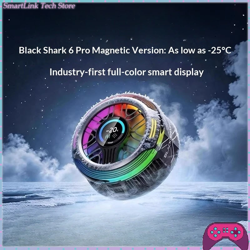 New Black Shark 6 Pro Magnetic Semiconductor Cooling Mobile Phone Gaming Cooling for  iPhone 17 Delta King Gifts