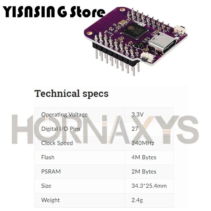 1-10PCs/ESP32 S2 Mini 3240.0-Lorin WiFi IoT board based esp-32-s2fn4r2 esp-s2 4MB Flash 2Mb PSRAM WiFi microox Arduino