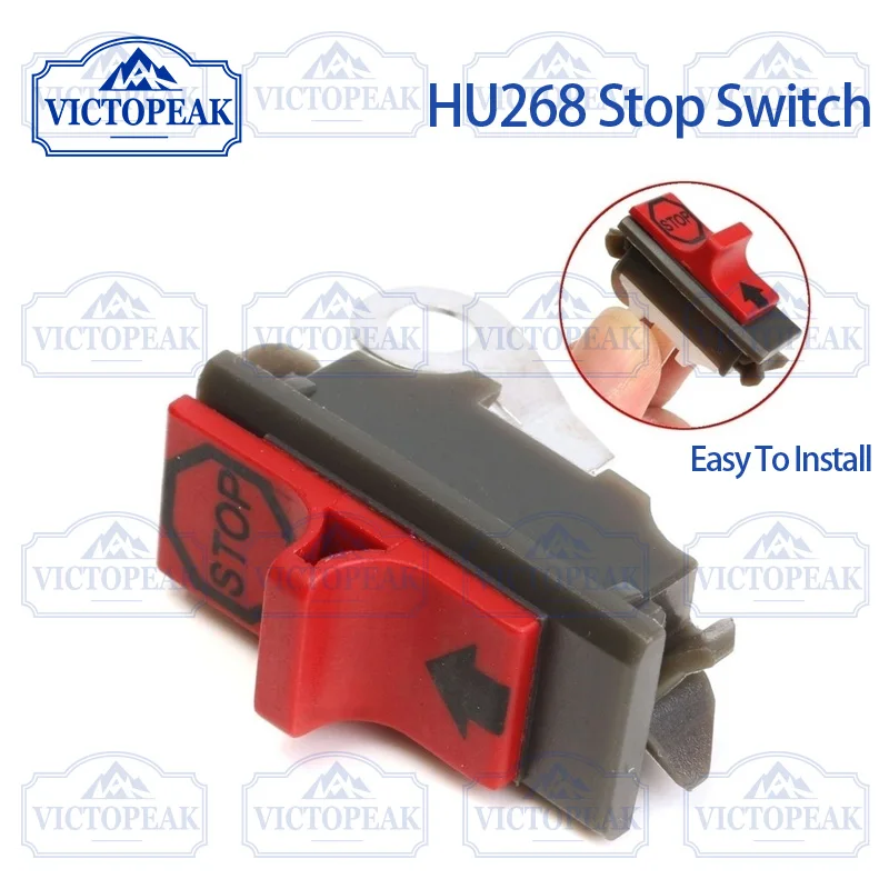 Victopeak Stop Switch Kit For Chainsaw 137 142 268 272 Flameout Kill Switch Replacement Garden Tool Parts Accessories