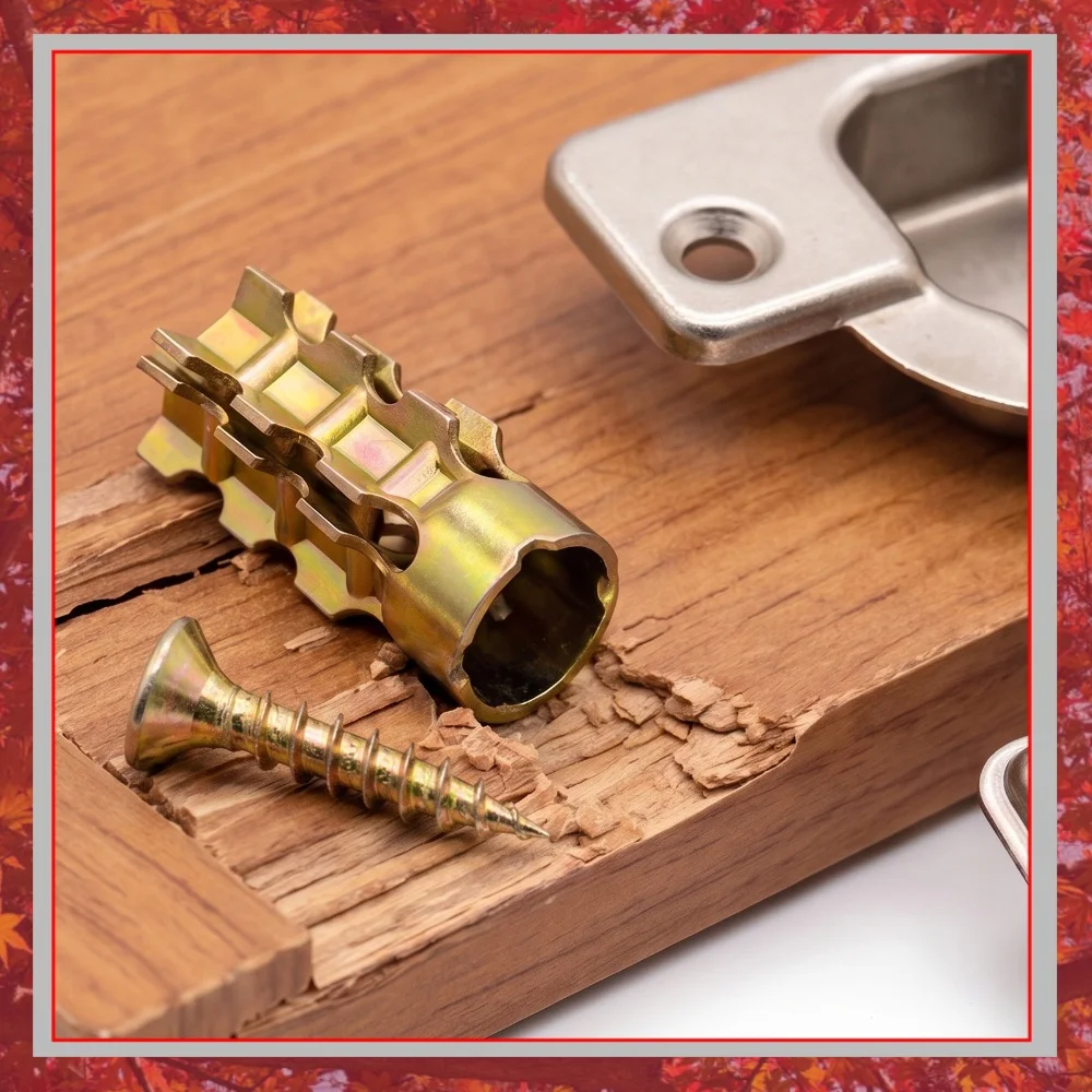 6 X 14 Mm Loose Hinge Hole Repair Kits Strong Grip Force Tree Shaped Hollow Wall Bolts Plasterboard Concrete Hardware Tool