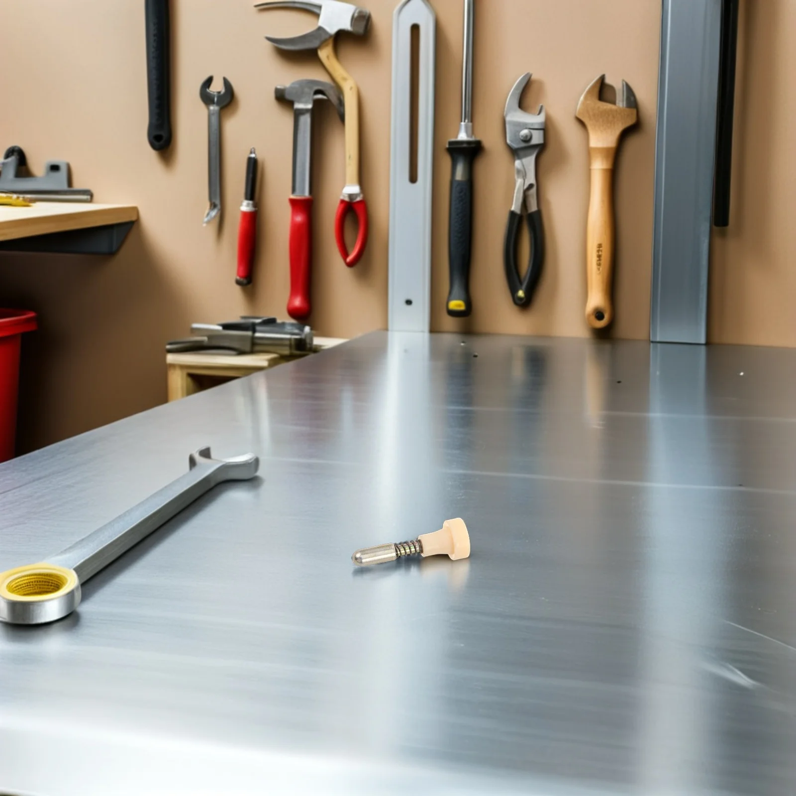 20 قطعة الربيع تحميل مزلاج دبابيس سبائك الألومنيوم بوابة مزلاج الباب عدة الثقيلة الأمن المزالج لبوابات خشبية أقفاص الحيوانات الأليفة التخزين #4