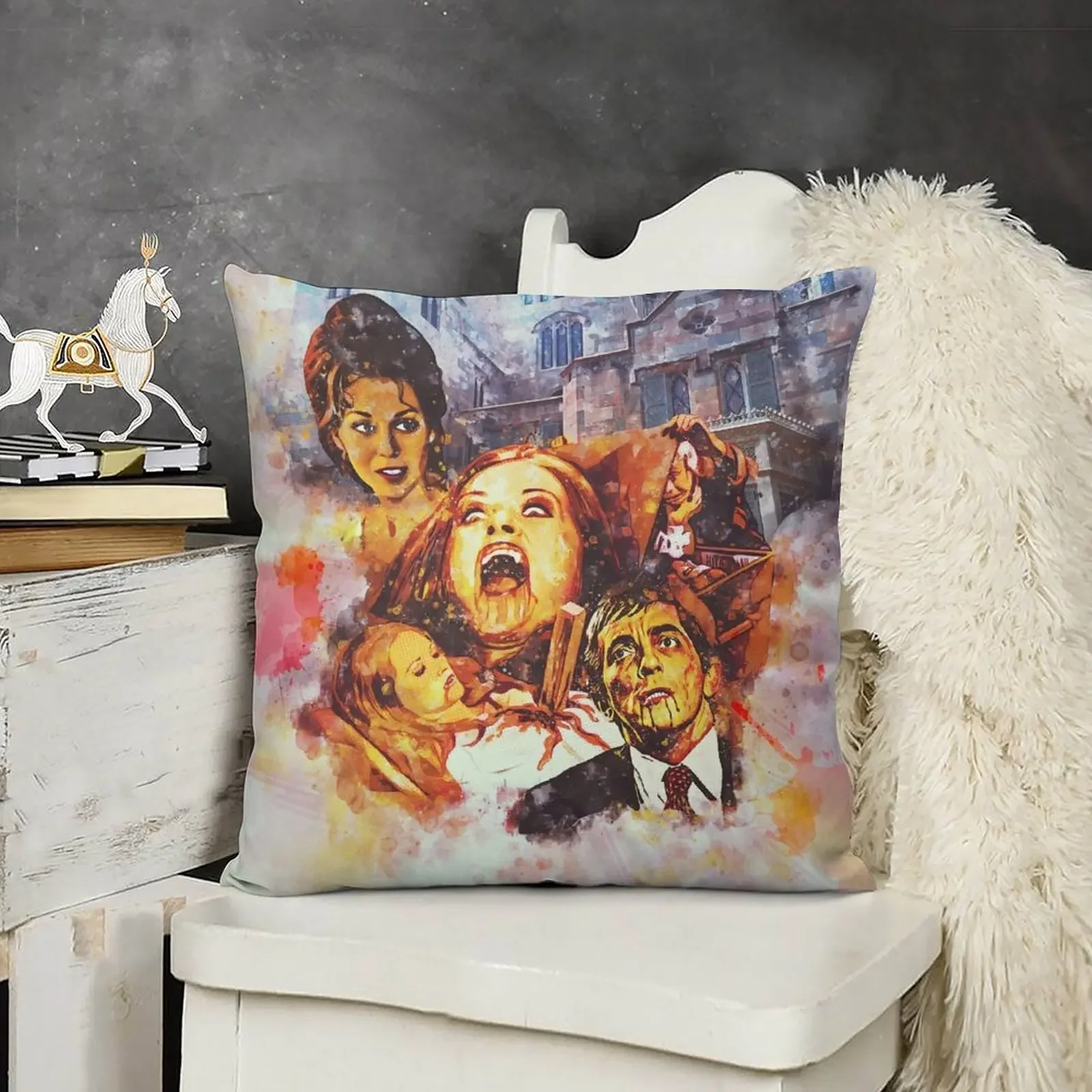 

House of Dark Shadows Throw Pillow Christmas Pillowcase Decorative Sofa Cushions Sofa Cushions Covers pillow