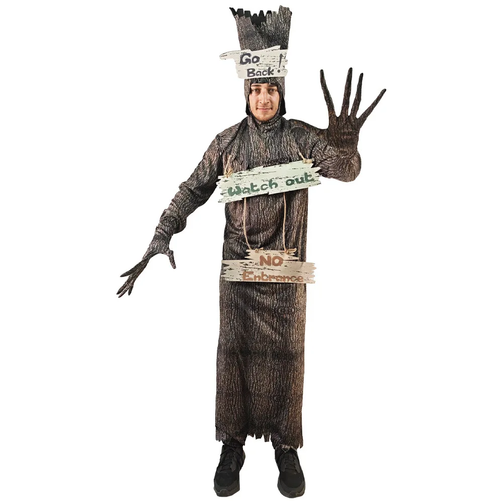 loween New Sle Scary Tree  Costume Par Performance Jumpsuit Women's Traditional Ethnic Stage Costume