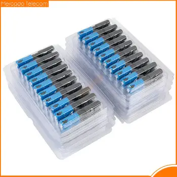 50pcs 100pcs High quality Embedded SC UPC Fiber optic quick connector Fiber optic SC quick connector easy installation