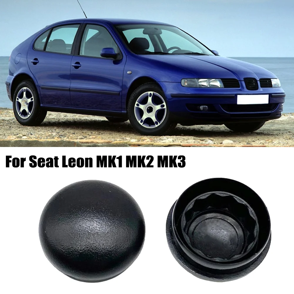 2x Front Windscreen Wiper Arm Nut Cap Bolt Rocker Cover For Seat Leon MK1 MK2 MK3 1M 1P 5F 2000 2001 2002 2003 2004 2005 - 2019