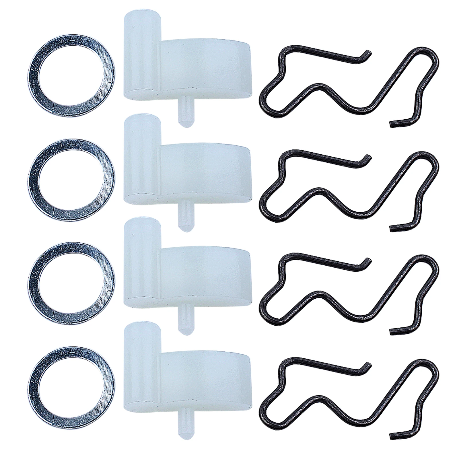 4pcs Recoil Starter Pawl Dog Spring Washer Kit for STIHL 017 018 MS170 MS180 MS260 MS270 MS290 MS310 MS340 MS360 MS390