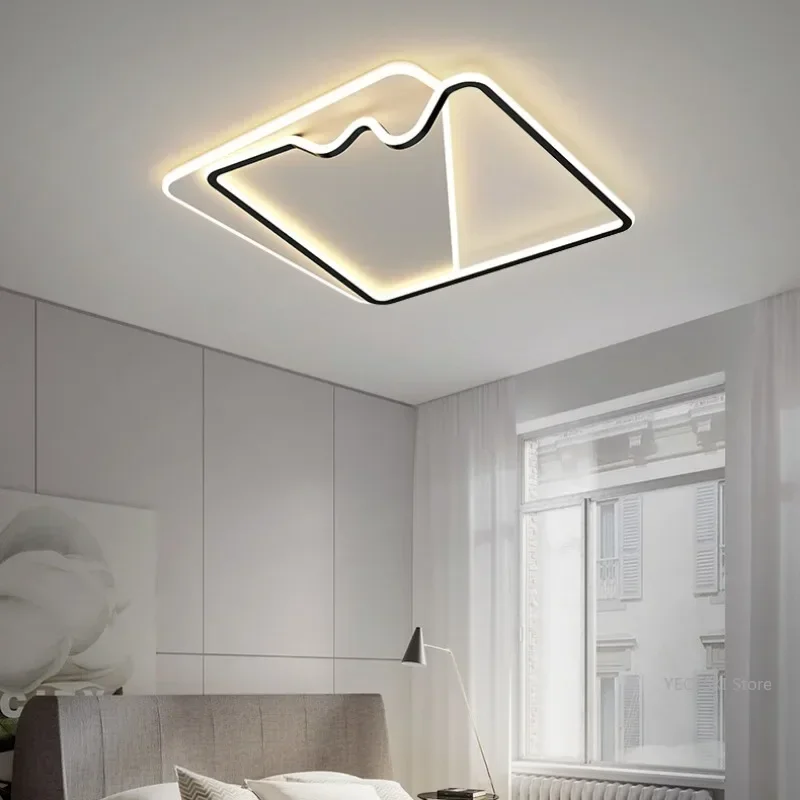 GHEUVNJ Luz de teto moderna e minimalista para sala de estar e quarto