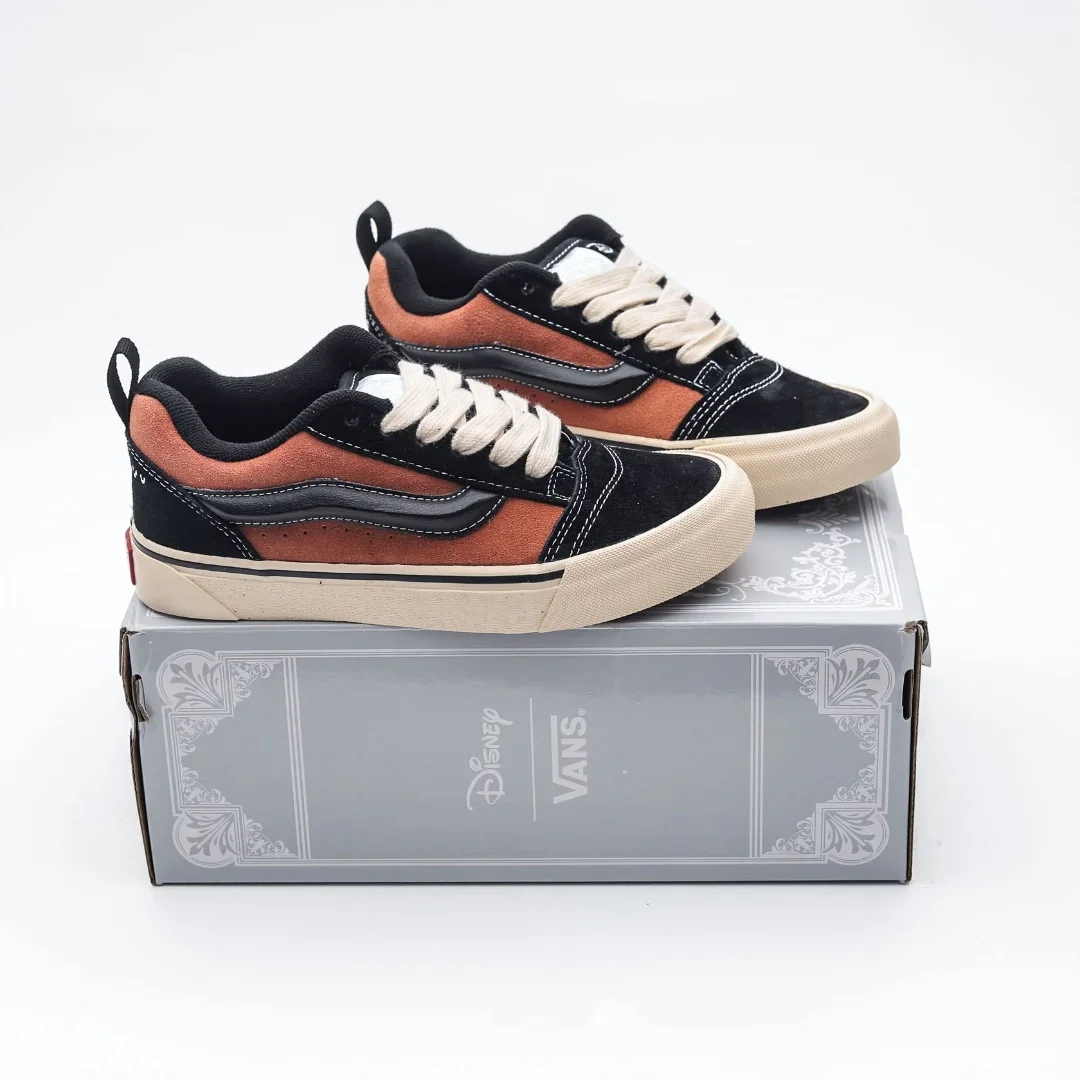 2024 New VANS KNU Skool VR3 LX Shoes Skateboarding Women Original Unisex Fishion Men Sneakers VANS Walking Shoes