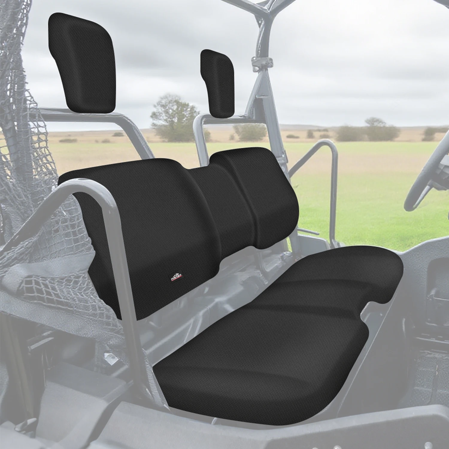 

Frokom UTV Seat Covers Fit for Pioneer 700/700-4 2014 2015 2016 2017 2018 2019 2020 2021 2022 2023 2024 2025, 1680D Durable Fabric-Black