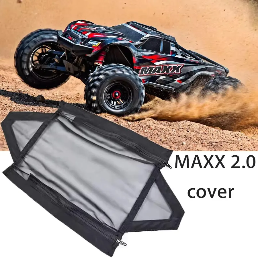 Protective Chassis Waterproof Cover Dirt Dust Resist Guard Cover for 1/10 TRAXXAS MAXX 2.0  V2 (89086-4) Rc Car Update Parts