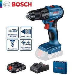 Bosch Professional GSB 185-LI Electric Impact Drill Hammer Drill 18V Rechargeable Brushless Wireless Screwdriver Power Tool