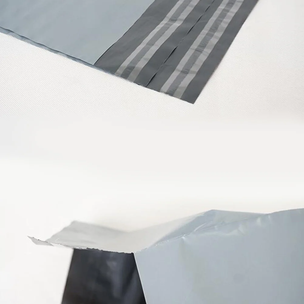 

100 Pcs Gray Express Bag Product for Transportation Shipping Bags Package