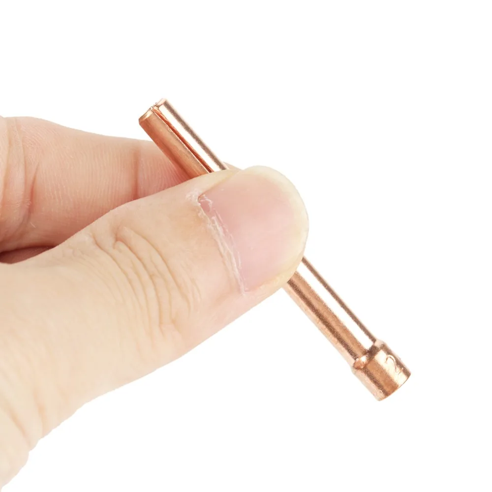 10pcs 10Pcs Welding Torch Collets 3/32 Inch Copper Welding Consumables 2.4mm 3.2mm Orifice Collet Bodies For WP-17